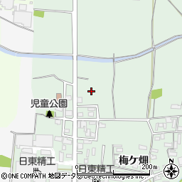 京都府綾部市井倉町上恵福田周辺の地図