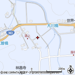 岐阜県瑞浪市陶町大川182周辺の地図