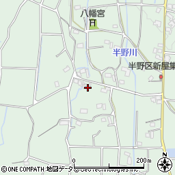 静岡県富士宮市半野366-2周辺の地図