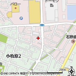 愛知県小牧市岩崎857周辺の地図