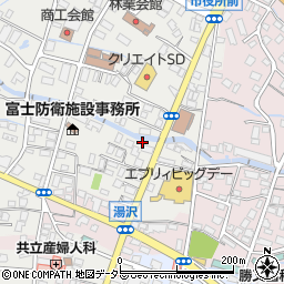 静岡県御殿場市萩原629周辺の地図