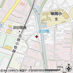 愛知県小牧市小松寺548周辺の地図