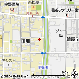 愛知県一宮市三条田畑70周辺の地図