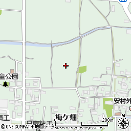 京都府綾部市井倉町畔田周辺の地図