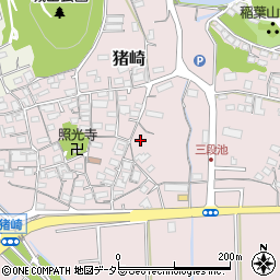 京都府福知山市猪崎684周辺の地図