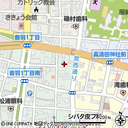 栄朋塾栄校周辺の地図