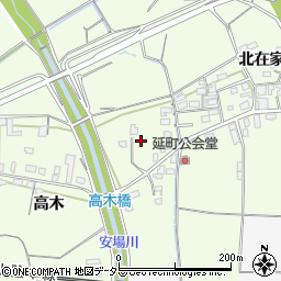 京都府綾部市延町堂浦周辺の地図