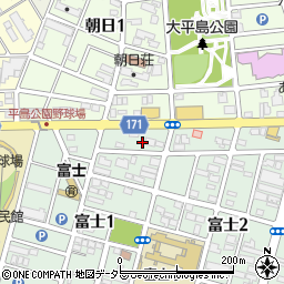 愛知県一宮市富士1丁目16 23の地図 住所一覧検索 地図マピオン