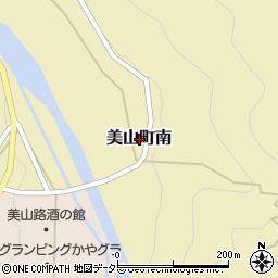 京都府南丹市美山町南周辺の地図
