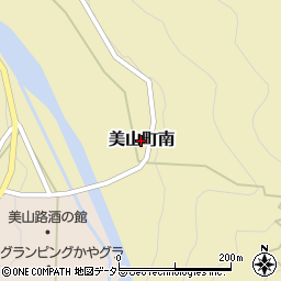 京都府南丹市美山町南周辺の地図