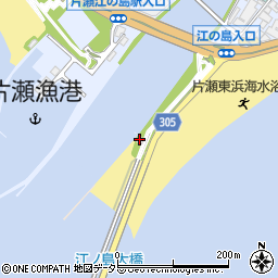 弁天橋公衆トイレ周辺の地図