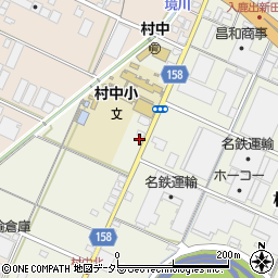 愛知県小牧市村中1043周辺の地図