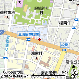 ニチイケアセンター真清田周辺の地図