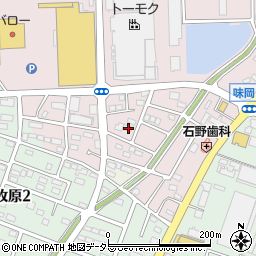 愛知県小牧市岩崎436周辺の地図