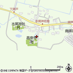 滋賀県高島市拝戸231周辺の地図