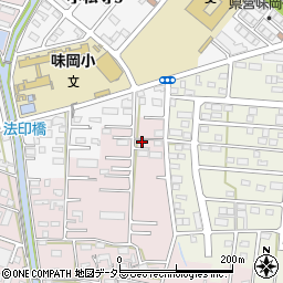 愛知県小牧市東田中2267周辺の地図