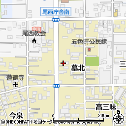 愛知県一宮市三条墓北41周辺の地図