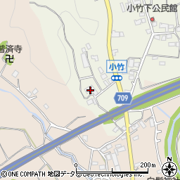 神奈川県小田原市小竹37周辺の地図