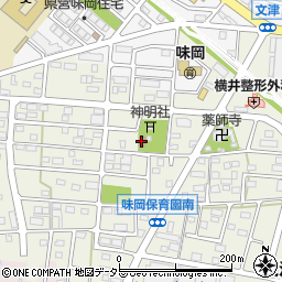 文津会館周辺の地図