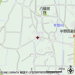 静岡県富士宮市半野364-1周辺の地図