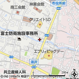 静岡県御殿場市萩原540周辺の地図