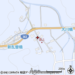 岐阜県瑞浪市陶町大川164周辺の地図