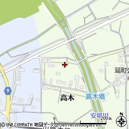 京都府綾部市延町魚梁上4周辺の地図