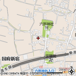 神奈川県中郡大磯町国府新宿437周辺の地図
