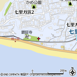 セントラル七里ヶ浜周辺の地図