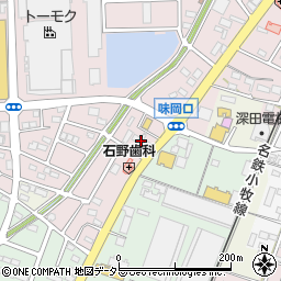 株式会社平手石油店周辺の地図