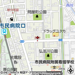 洋食の店神戸屋周辺の地図