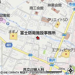 静岡県御殿場市萩原606周辺の地図