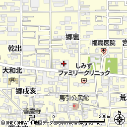 愛知県一宮市大和町馬引郷裏20周辺の地図
