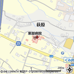 静岡県御殿場市茱萸沢1180-2周辺の地図