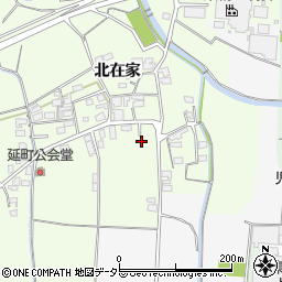 京都府綾部市延町南在家周辺の地図