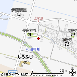 滋賀県高島市永田1242周辺の地図