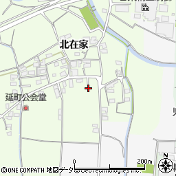 京都府綾部市延町（南在家）周辺の地図