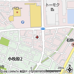 愛知県小牧市岩崎831周辺の地図