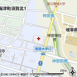 ＪＵ岐阜羽島オートオークション周辺の地図