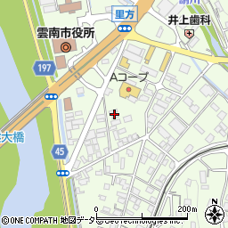 雲南市役所　その他の施設斐伊児童クラブ周辺の地図
