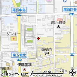 愛知県一宮市三条大平21-2周辺の地図