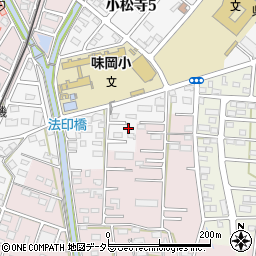 愛知県小牧市小松寺402周辺の地図