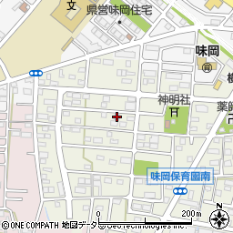 愛知県小牧市文津125周辺の地図