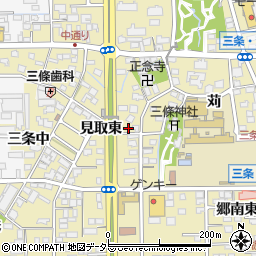 愛知県一宮市三条苅31周辺の地図