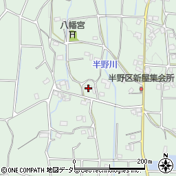静岡県富士宮市半野370周辺の地図