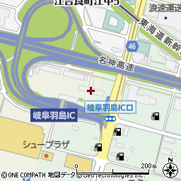 中日本高速道路株式会社　羽島保全・サービスセンター周辺の地図