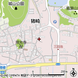 京都府福知山市猪崎680周辺の地図