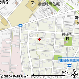 愛知県小牧市文津29周辺の地図