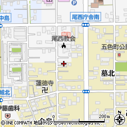 愛知県一宮市三条大平56周辺の地図