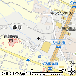静岡県御殿場市萩原846周辺の地図